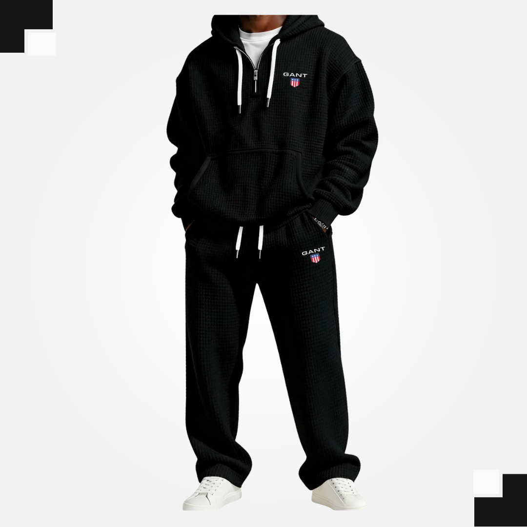 Premium Waffle Knit Tracksuit Set