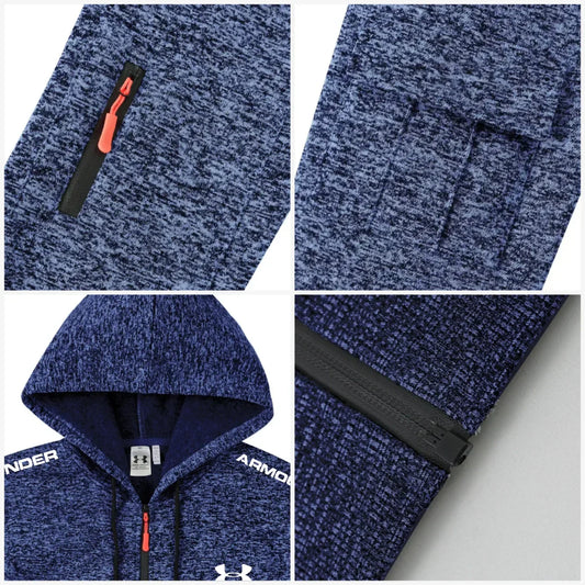Casual Zip-Up Hoodie