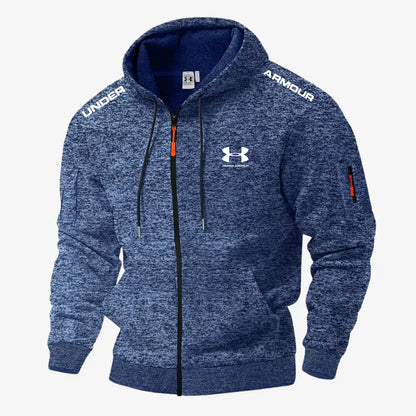 Casual Zip-Up Hoodie