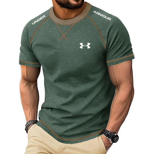 Men's Versatile Casual & Fitness Stretch Sports T-Shirt