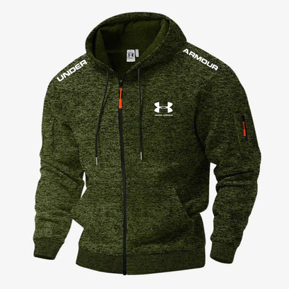 Casual Zip-Up Hoodie