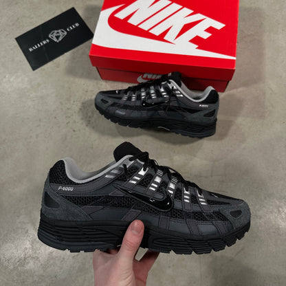 NK™ P-6000 Suede Anthracite Metallic Silver