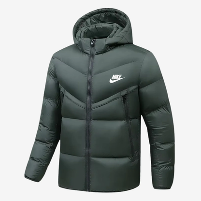 Quilted Hooded Jacket