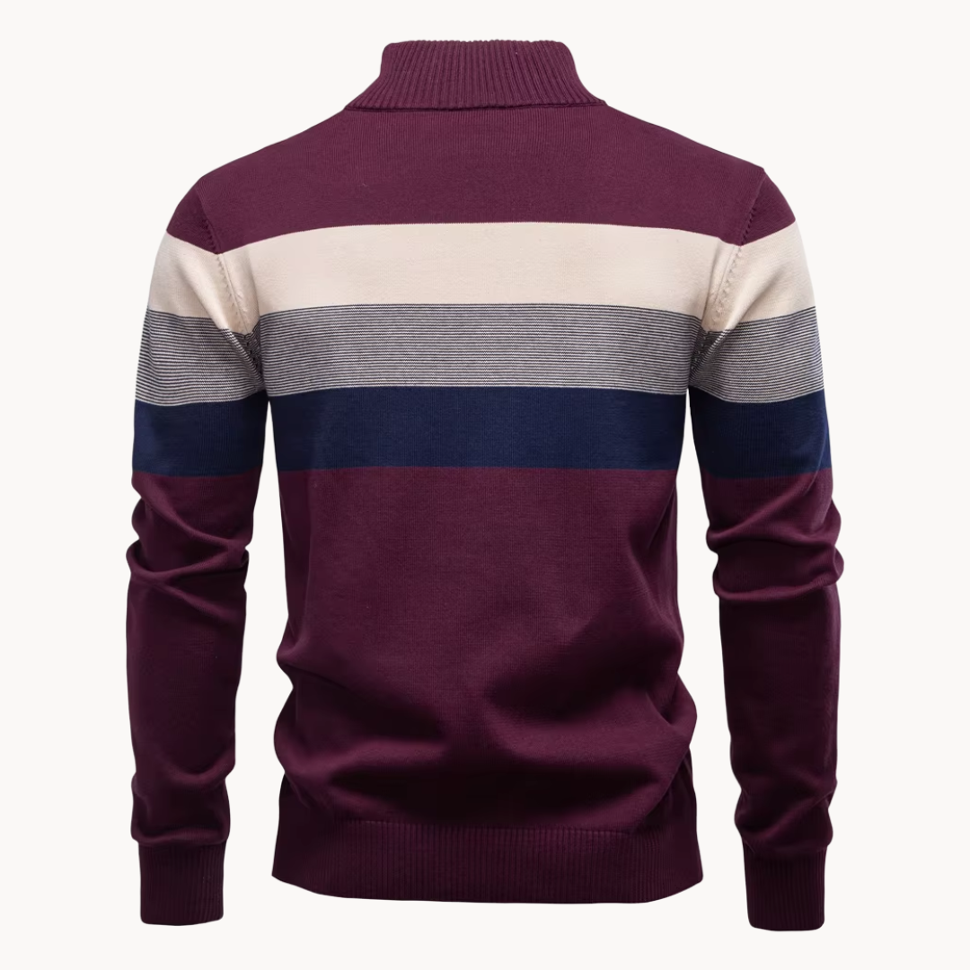 Burk Quarter Zip Sweater