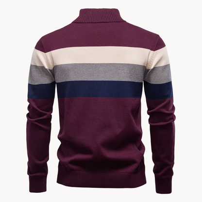 Burk Quarter Zip Sweater