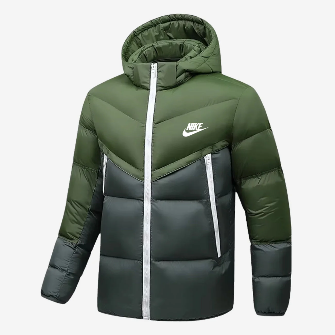 Quilted Hooded Jacket