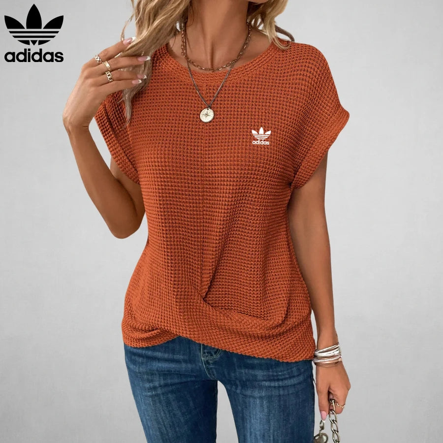 AD Textured Knit Tee