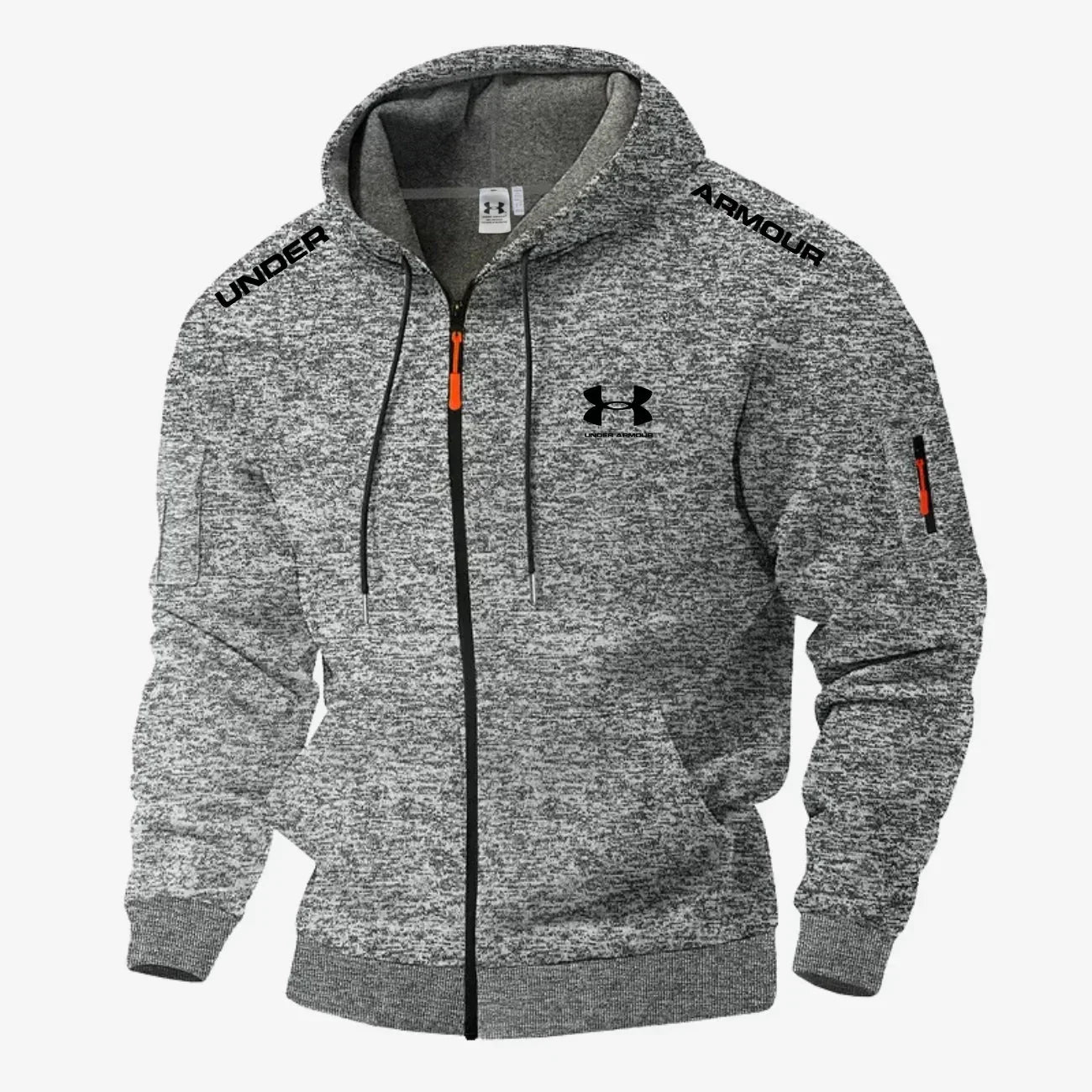Casual Zip-Up Hoodie