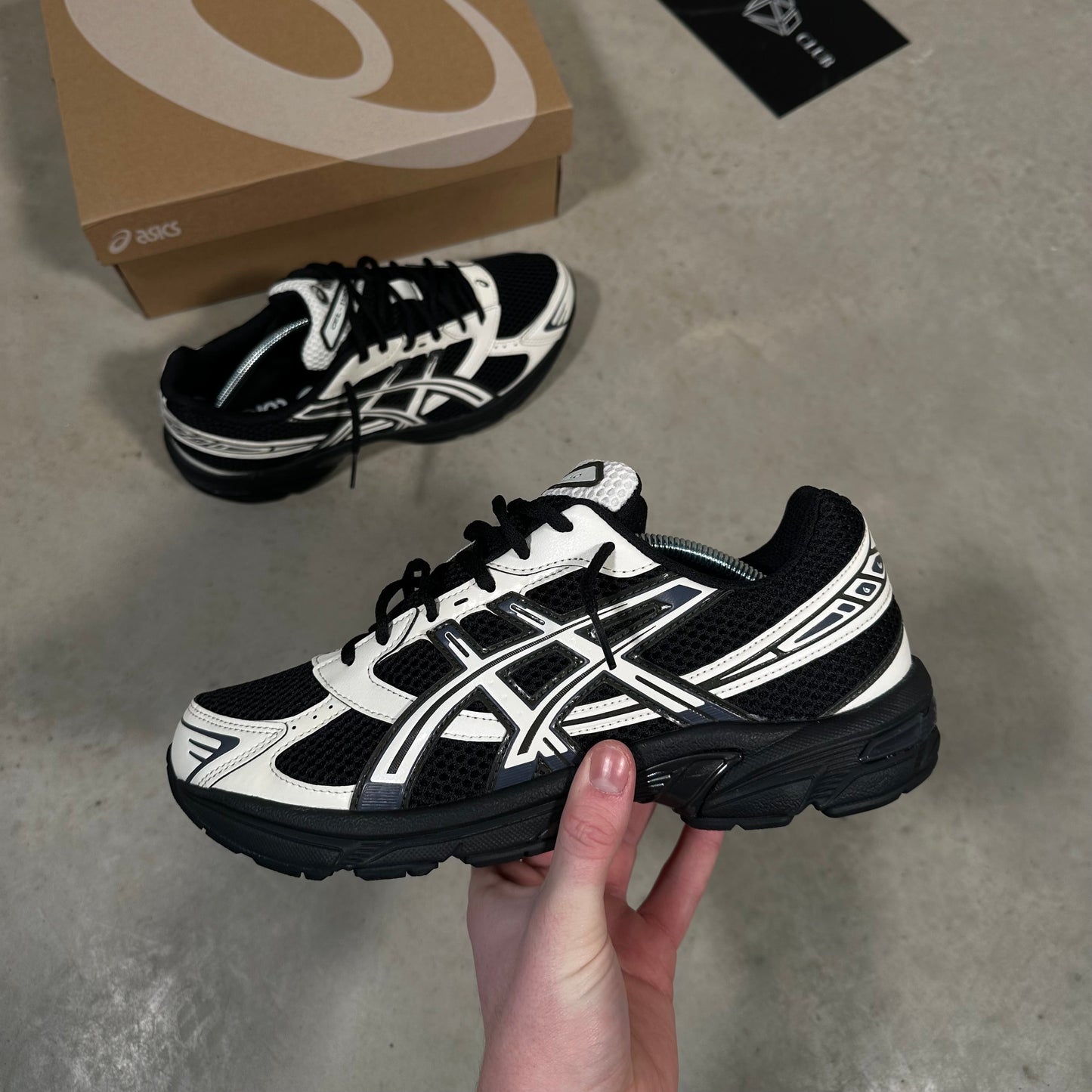 Asics Gel-1130 Black Cream