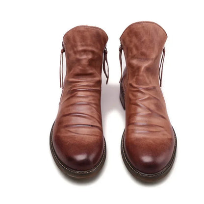 Enigma Genuine Leather Chelsea Boot