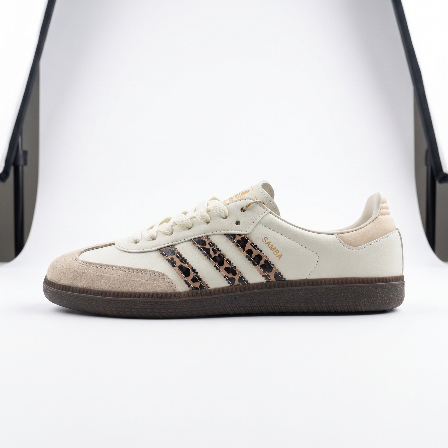 Leopard Stripe Retro Low Sneaker
