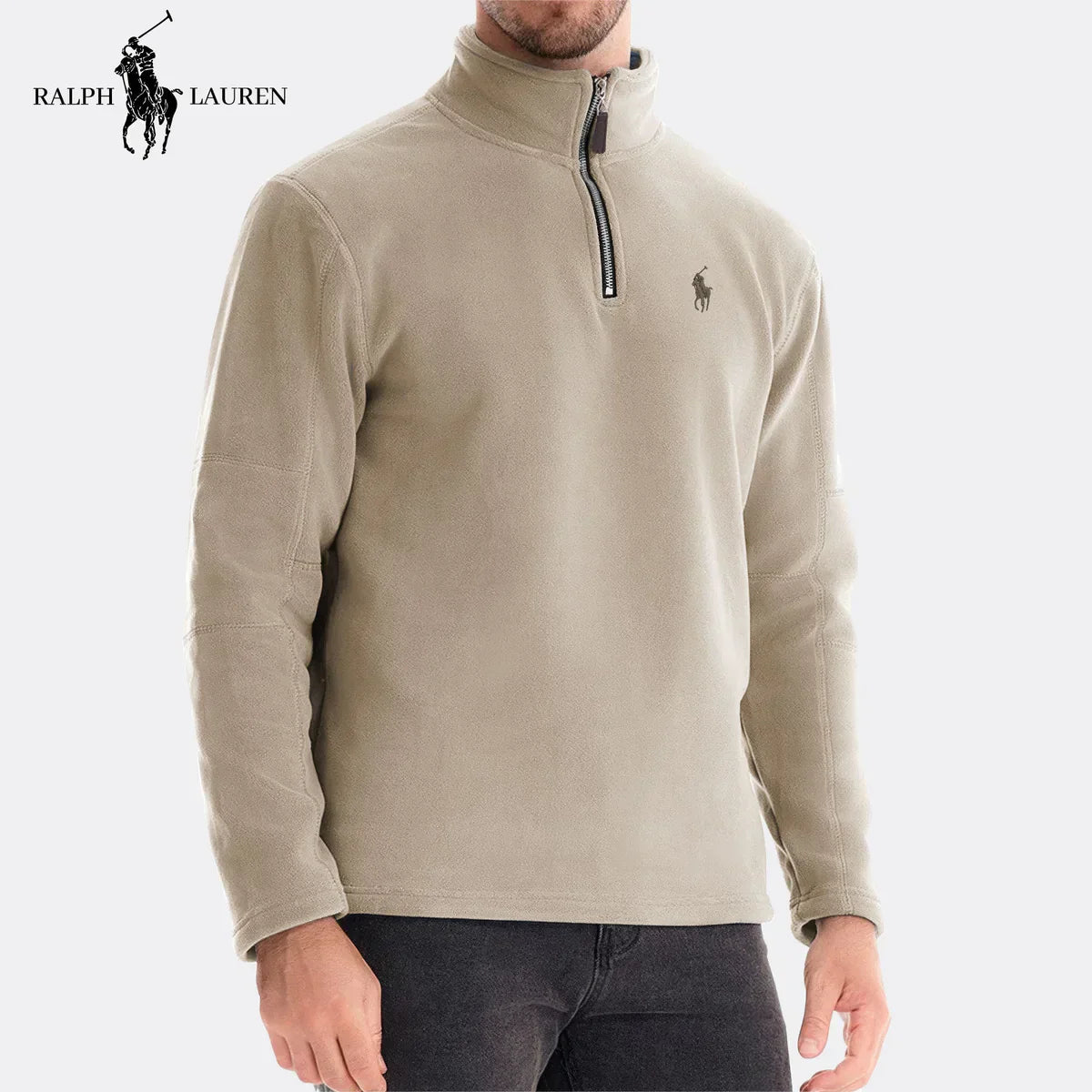 Prestige R&L Half-Zip Sweater