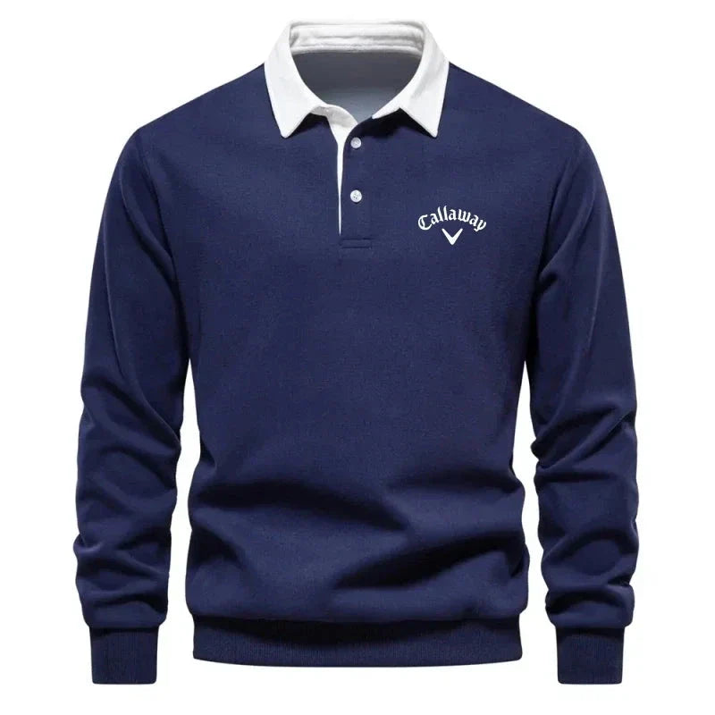 CLWAY® Heritage Long Sleeve Polo