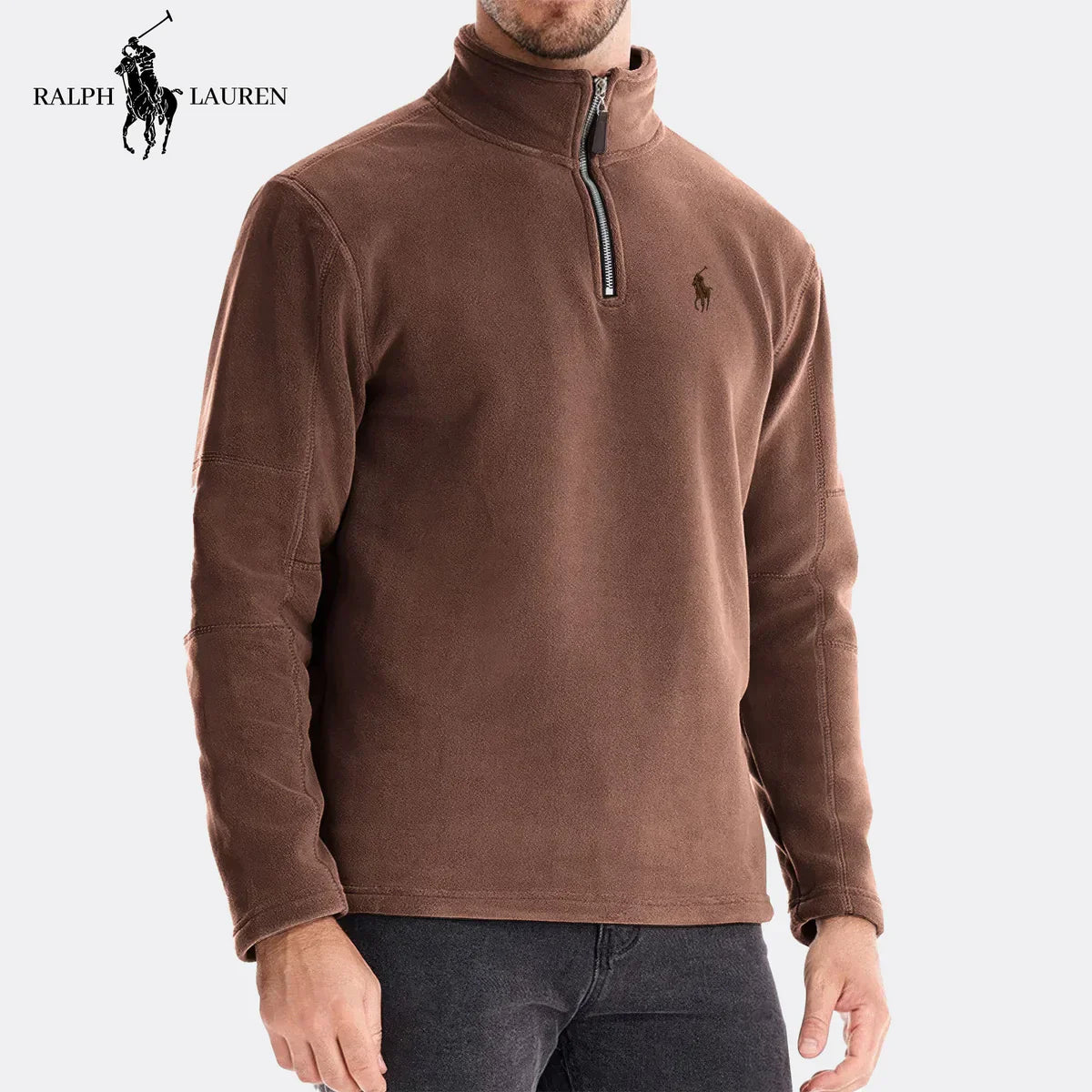 Prestige R&L Half-Zip Sweater