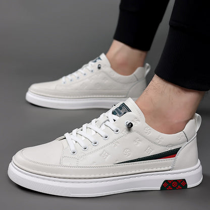Elite Embossed Men's Luxury Sneakers