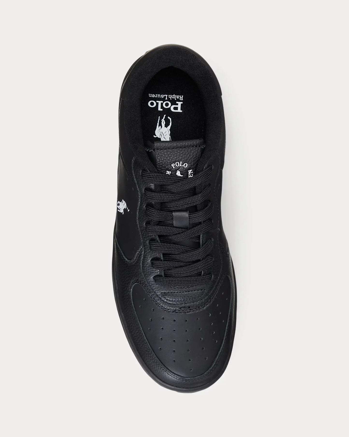 RL™ Leather Sneakers – Black
