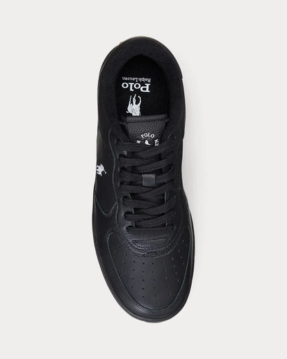RL™ Leather Sneakers – Black